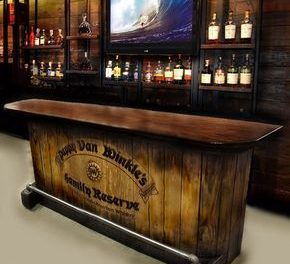 Barra de madera para bar. El experto elige