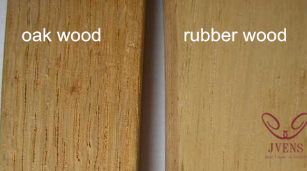 Cómo puedes elegir madera de caucho