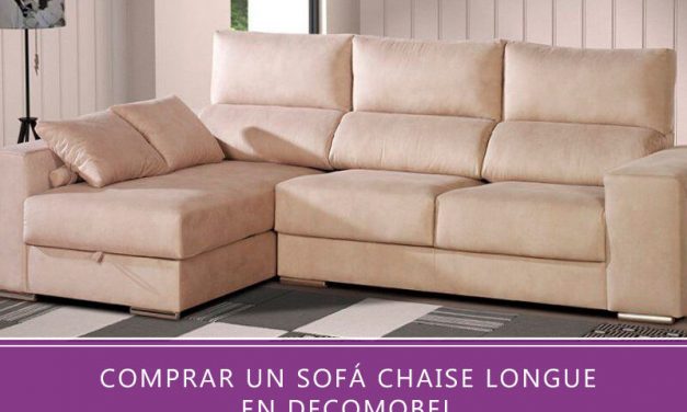 Guía de compra de sofá chaise longue